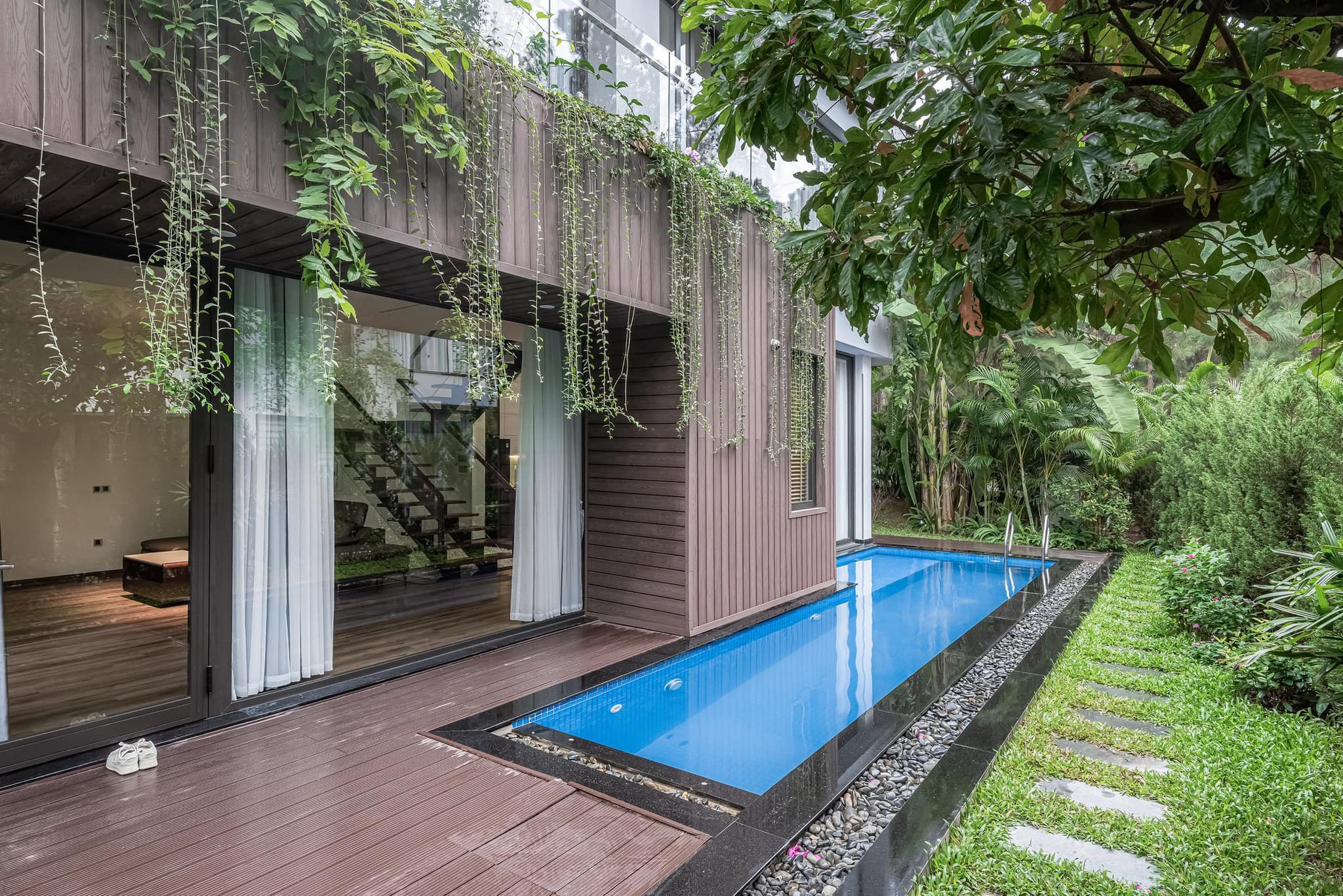 Biệt thự song lập bao quanh là ‘khu rừng’ xanh mướt 4 Biệt thự song lập bao quanh là ‘khu rừng’ xanh mướt 4