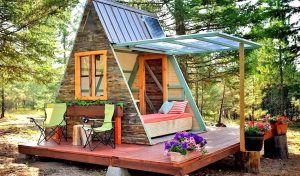 Lạc bước vào ngôi nhà 10m2 đẹp như mơ giữa rừng 4