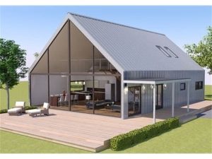 Top 15+ mẫu nhà khung thép 1 tầng hiện đại, sang trọng hiện nay 10