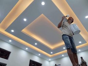 Mẫu trần thạch cao nhà gác lửng thịnh hành nhất thị trường 1