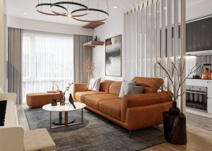 Nét hiện đại sang trọng trong căn hộ 3 phòng ngủ ngắm là mê 7