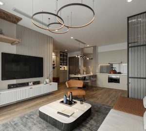 Nét hiện đại sang trọng trong căn hộ 2 phòng ngủ 30