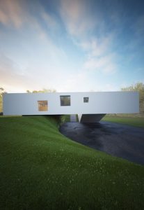 Độc đáo ngôi nhà trên dốc cỏ xanh mướt 10