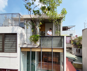 Nhà ống 5 tầng xây trên đất hẹp vẫn đẹp mê 12