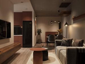 Tím "lịm tim" căn hộ hiện đại chàng trai trẻ dành tặng vợ yêu thương 8