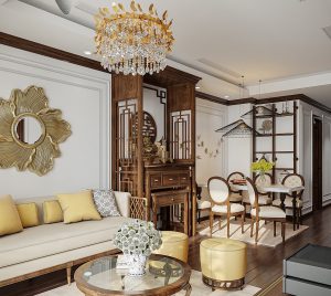 Mê mẩn căn hộ 85m2 phong cách Indochine "đo ni đóng giày" 9