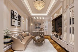 Nội thất tân cổ điển trong căn “Duplex nhà phố” Hàng Than 5