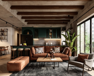 Nội thất phong cách Chiết trung đầy "mê hoặc" trong căn hộ 150m2 14