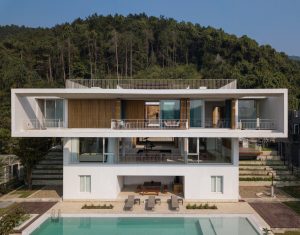 Biệt thự nghỉ dưỡng với mặt trước đón bình minh, mặt sau ngắm hoàng hôn 9