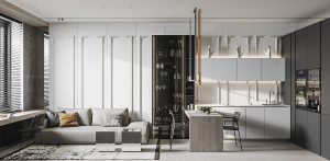 Căn hộ 48m2 mang đến cái nhìn mới lạ cho nội thất tân cổ điển 10