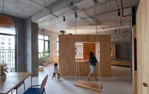 Căn hộ 68m2 với hộp gỗ tràn ngập nụ cười hạnh phúc 7