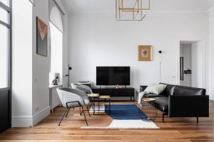 Căn hộ tối giản sử dụng tinh tế bảng màu trung tính 1