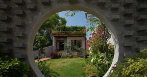 Ngôi nhà 'Dế Mèn' với không gian mát lành nhờ cây xanh, vườn rau sạch trên mái 34