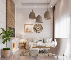 Phong cách nội thất Scandinavian nhẹ nhàng, sâu lắng trong căn penthouse 170m2 32