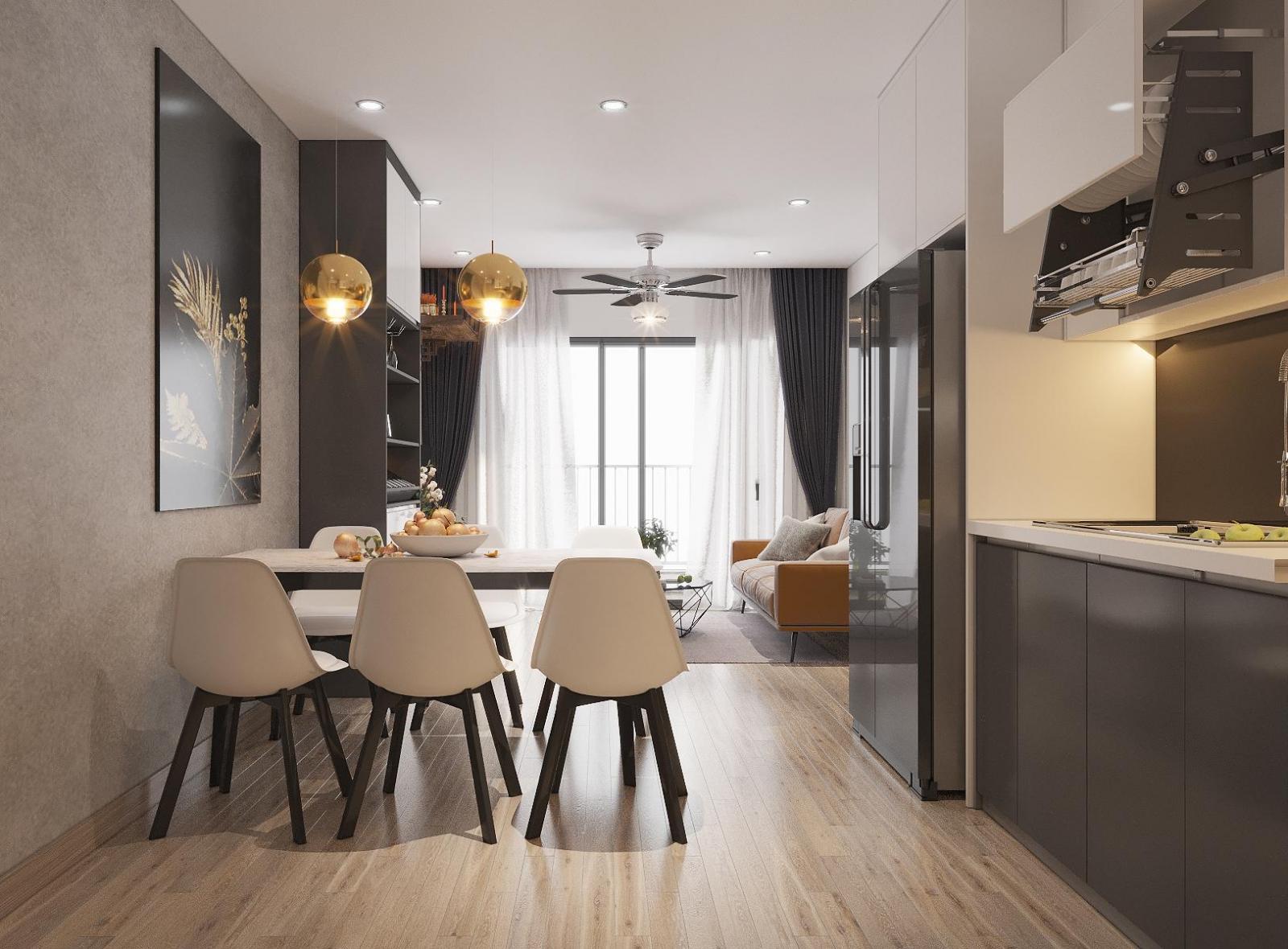 Căn hộ 53m2 nhẹ nhàng, tinh tế của đôi vợ chồng trẻ 1