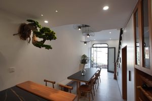 Ngôi nhà 33m2 ở Hà Nội đủ bể cá Koi, tiểu cảnh thư giãn mát mắt 10