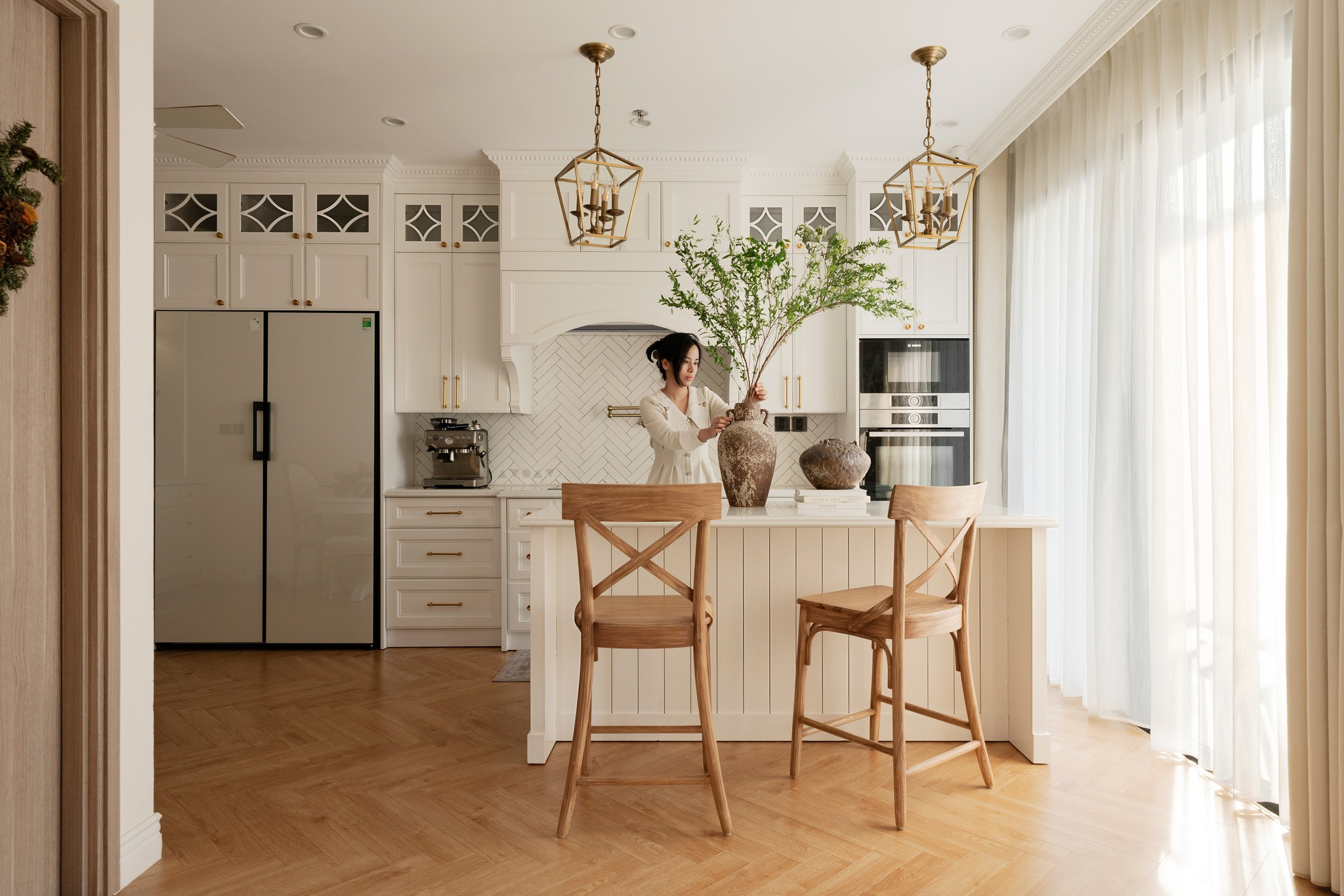 Căn hộ ngập tràn ánh sáng, không gian ngỡ như resort nghỉ dưỡng 2 Căn hộ ngập tràn ánh sáng, không gian ngỡ như resort nghỉ dưỡng 2