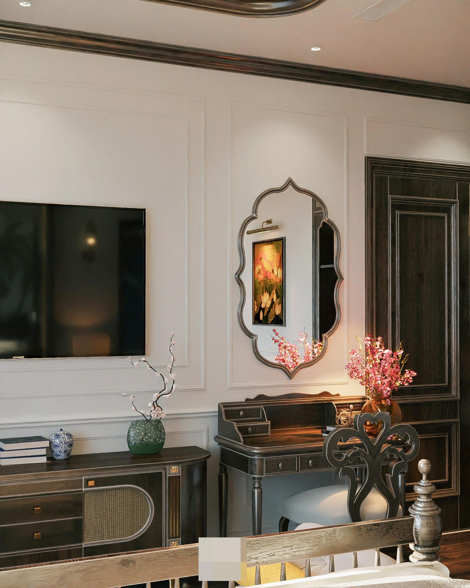 Biệt thự Đông Dương bên hồ mát mẻ, gió lộng cả ngày ở Hà Nội 16 Biệt thự Đông Dương bên hồ mát mẻ, gió lộng cả ngày ở Hà Nội 16