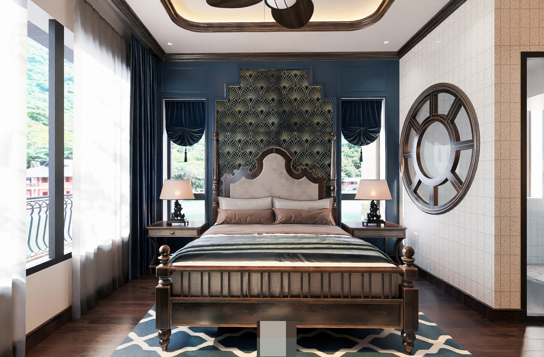 Biệt thự Đông Dương bên hồ mát mẻ, gió lộng cả ngày ở Hà Nội 23 Biệt thự Đông Dương bên hồ mát mẻ, gió lộng cả ngày ở Hà Nội 23