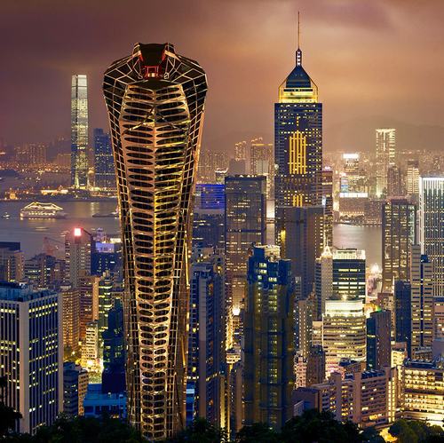 Thiết kế hình rắn hổ mang của kiến trúc sư người Nga 1