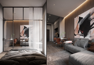 Căn hộ 44m2 của phụ nữ độc thân với bảng màu lạ mắt 14