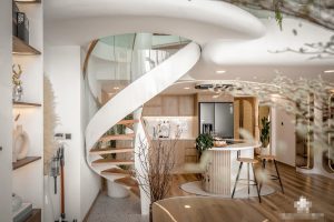 Căn hộ Duplex màu trắng tinh khôi, không gian đẳng cấp như siêu biệt thự 18