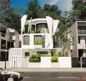 Nhà phố nghệ thuật đưa cả vườn cây vào lồng kính với không gian chill ngập tràn 31