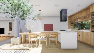 Ngôi nhà thiết kế mở, vườn cây đặt xen kẽ các không gian sống 40