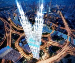 Khởi công toà nhà chung cư cao nhất thế giới 63