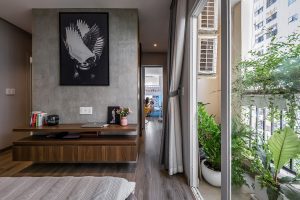 Khám phá căn hộ hơn 100m2, di dời phòng tắm không ảnh hưởng đến kết cấu 121