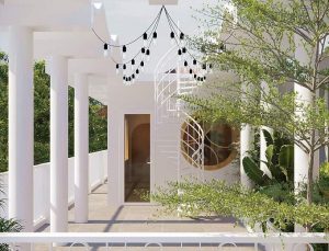 Tuyệt phẩm nhà ống 3 tầng đẹp hút mắt, không gian mang đậm dấu ấn nghỉ dưỡng 24