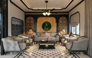 Biệt thự Indochine đẹp như viên ngọc quý giữa lòng phố biển 2