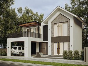 Biệt thự màu trắng đầy chất thơ, ánh sáng len lỏi khắp không gian 3