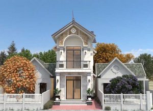 Mẫu nhà ống 2 tầng mái Thái mặt tiền 5m đẹp như mơ 27