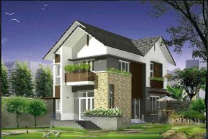 Ngẩn ngơ trước những mẫu nhà 2 tầng mái Thái giá 500 triệu 69