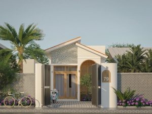 Nhà cấp 4 ấn tượng với không gian ngập ánh sáng trời và hương thơm hoa cỏ 6