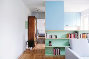 Căn hộ 50m2 rộng thênh thang nhờ thiết kế nội thất đa năng 24