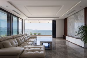 Ngôi nhà thu trọn tầm mắt khung cảnh bình minh trên biển 7