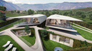 Cấu trúc điêu khắc pha trộn cảnh quan tại Ý 9