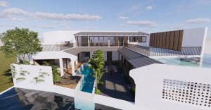 Thiết kế hiện đại: Ngôi nhà ven hồ ở Vinh với không gian mở và phòng ngủ hướng ra bể bơi cực đẹp. 5