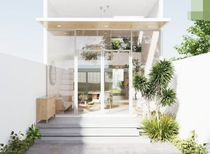 : Thiết kế nhà cấp 4 thông thoáng với ánh sáng tự nhiên. 2