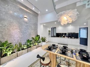 : Thiết kế nhà ống tinh tế với sự kết hợp hoàn hảo của màu đen và trắng. 54