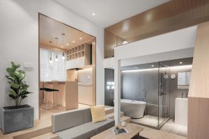 Nhà 25m2 ở Thượng Hải được cải tạo thành không gian sống lý tưởng 13