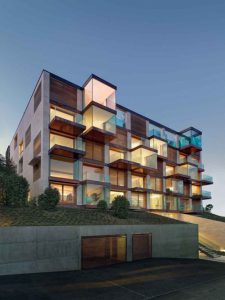 Biệt thự 4 tầng thiết kế độc đáo với kiến trúc mặt tiền khối hộp 29