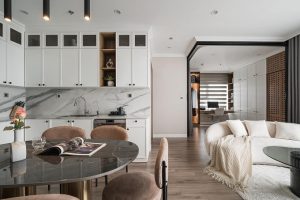 : "Căn hộ kết hợp hai phong cách độc đáo mang đến vẻ đẹp đầy ấn tượng" 40