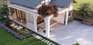 "Ngôi nhà vườn tầng đơn thoảng đãng, tràn ngập ký ức làng quê" 3