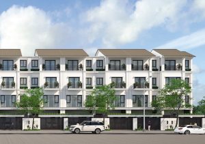 Nhà phố liền kề đẹp và sang trọng với không gian mở lớn lên 2