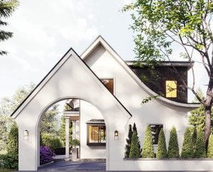 Thiên đường biệt thự Bắc Âu: Nơi yên bình trên đồi thông và hồ điều hòa 1