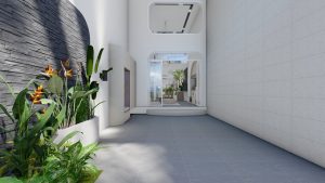 "Thiên đường xanh bên trời: Tổ ấm với vườn nướng trên cao" 3