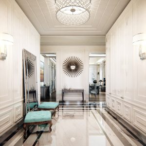 "Khu căn hộ pháp tân cổ điển với phòng gym riêng trên tầng lửng" 19